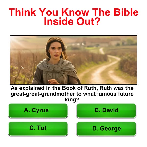 How well do you really know the Good Book? Take the quiz and find out if you're a Bible scholar—or if it's time for a little more study!