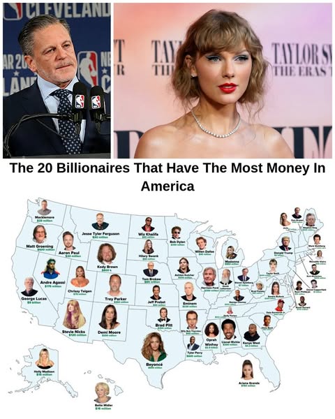 Each States Top Billionaire, Ranked