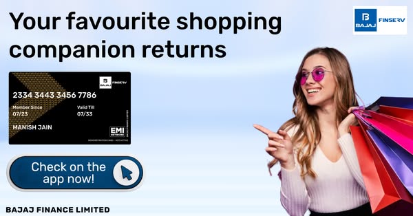 Shop Big with Your EMI Card!